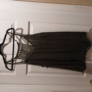 Torrid 2X dark green silky camisole #3